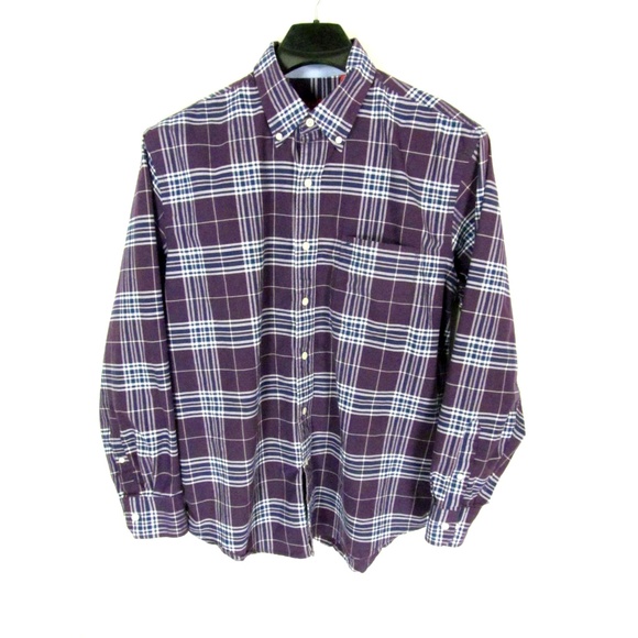 Izod Men's Shirt Size L Long Sleeve - Picture 1 of 4